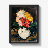 Flower bouquet in white vase by Anton Faistauer - thumbnail_1_bf_67433f4dfaa684e1cf4ba549